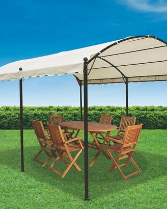 Gazebo Cupola 3x4 alto 250cm Telo idro