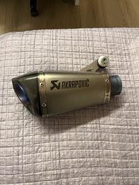 Scarico terminale akrapovic bmw s1000rr r