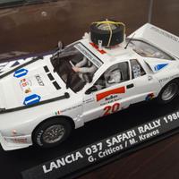 Slotcar Fly Lancia 037 rally Safari Nuova