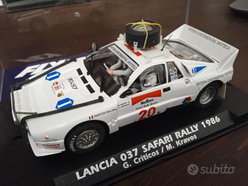 Slotcar Fly Lancia 037 rally Safari Nuova
