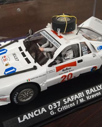 Slotcar Fly Lancia 037 rally Safari Nuova