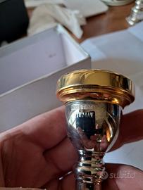 tuba bocchino 24aw placcato oro