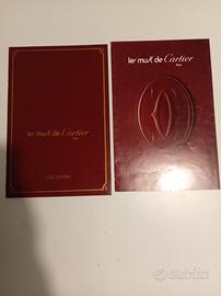 Set 2 cataloghi vintage  "Le Must De Cartier"