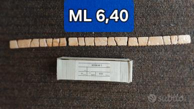Listelli in ceramica beige 3x20 - 6,40 ml