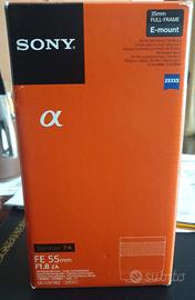 Obiettivo FE Sony Zeiss 55mm f1.8 full frame