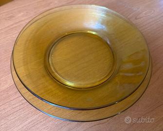 Set piatti vintage Bormioli Vitrosax