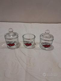 tre vasetti piccoli 