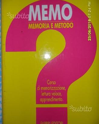 Enciclopedia completa "MEMO MEMORIA E METODO"