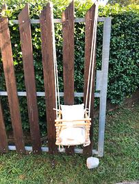 Altalena per bambini in legno
