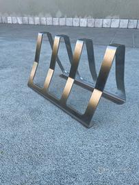 Barbecue - supporto per cottura verticale carne