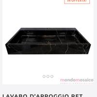 Lavabo d’appoggio in pietra