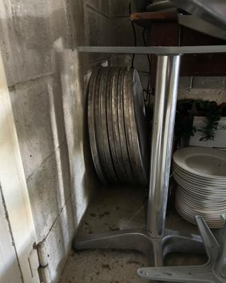 Lotto tavolini esterni da bar