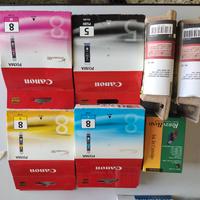 Cartucce stampante Canon pixma 5 e 8