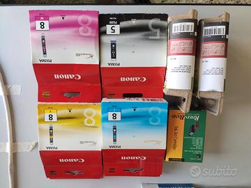 Cartucce stampante Canon pixma 5 e 8