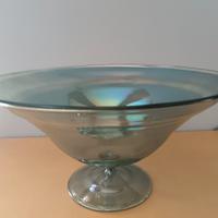 Coppa in vetro opalino_Soffieria Parise