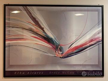 Stampa con vetro e cornice