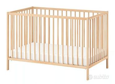 Letto per Bambini, legno di faggio SENZA materasso