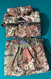 Completo goretex sopravestito tg. M (48)