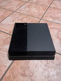 Play station 4 nera + 2 joystick