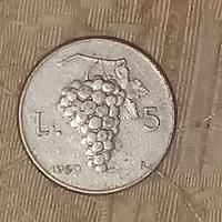moneta 5 Lire del 1950