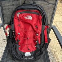 zaino north face borealis classic nero e rosso
