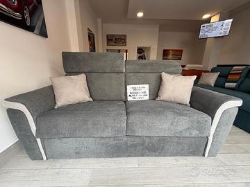 DIVANO LETTO ANTIMACCH MATERASSO H21CM CON MEMORY 