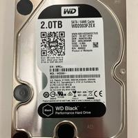 Harddisk WD Black da 2TB