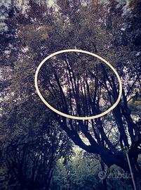 Cerchio da ginnastica bianco