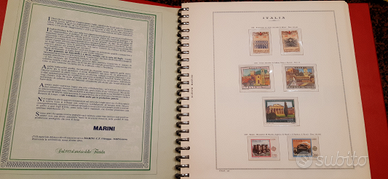 Francobolli Repubblica Italiana dal 1978 al 1990