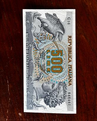 Banconota Lire 500 Aretusa