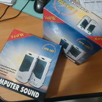 CASSE ACUSTICHE PER COMPUTER 160 w