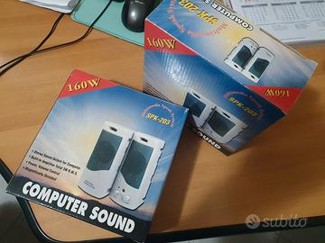 CASSE ACUSTICHE PER COMPUTER 160 w