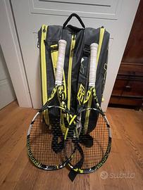 2 racchette babolat pure aero + borsone