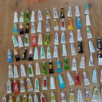 collezione 86 tubetti di colla super attack mondia