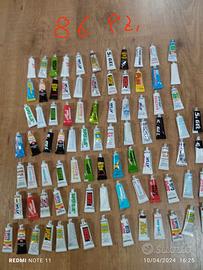 collezione 86 tubetti di colla super attack mondia