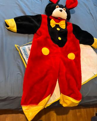 Vestito da topolino per bambini (1/2 anni) 73 cm