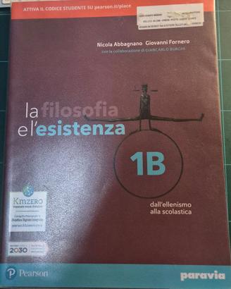 libro scolastico - la filosofia e l'esistenza 1B