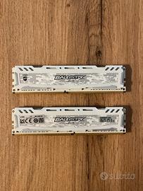RAM Ballistix (coppia 8 x 2) 16GB DDR4 2400Hz