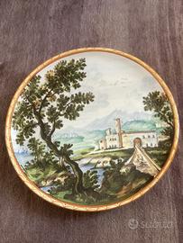 Ceramica antica FAMA Ascoli Piceno piatto