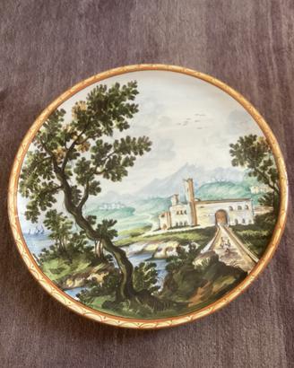 Ceramica antica FAMA Ascoli Piceno piatto