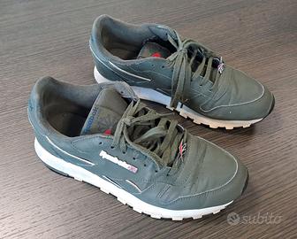 Scarpe Reebok, Verde Scuro, Tg 42