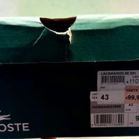 Scarpe LACOSTE Originali Taglia 43 – Nuove