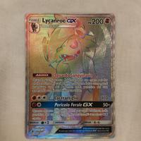 carta Pokemon Lycanroc GX