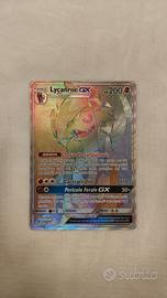 carta Pokemon Lycanroc GX