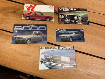 Depliant Brochures Alfa Romeo