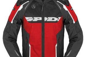 Giacca moto in tessuto Uomo RACE WARRIOR 2 NET RED
