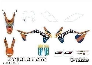 Kit delle grafiche Factory KTM 2014-2016