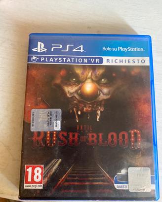 RUSH OF BLOOD VRPS4