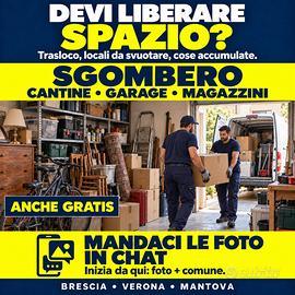 Sgombero – anche gratuito