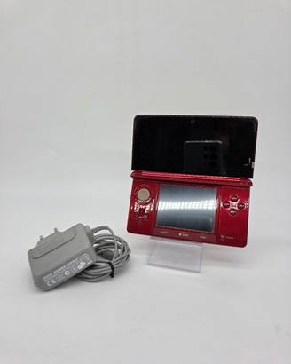 Nintendo 3DS Rossa Metallico + Caricatore 1091